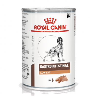 Comida H&uacute;meda Para Perro Royal Canin Gastro Intestinal Low Fat x385gr